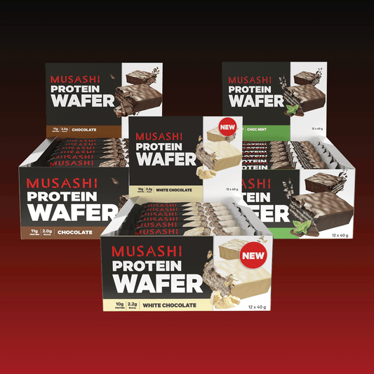 Musashi Bundle Protein Wafer Bar Value Bundle Pack