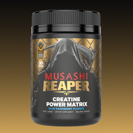 Musashi Supplements Blue Raspberry REAPER CREATINE POWER MATRIX 300g