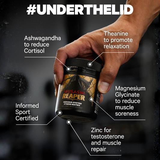 Musashi Supplements REAPER NERVOUS SYSTEM STRESS MATRIX 100 Capsules