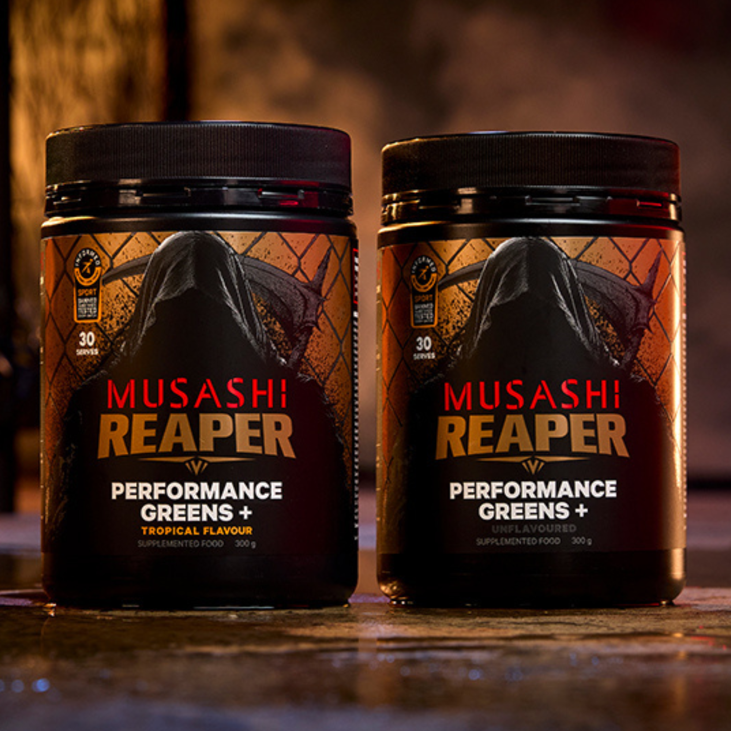 Musashi REAPER PERFORMANCE GREENS+ UNFLAVOURED OR FLAVOURED