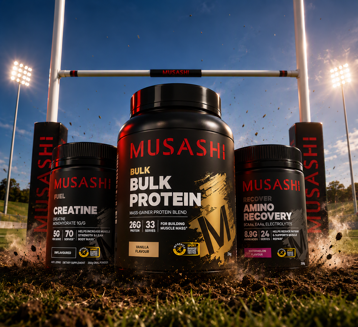 Musashi Bundle Rugby League Bundle Pack