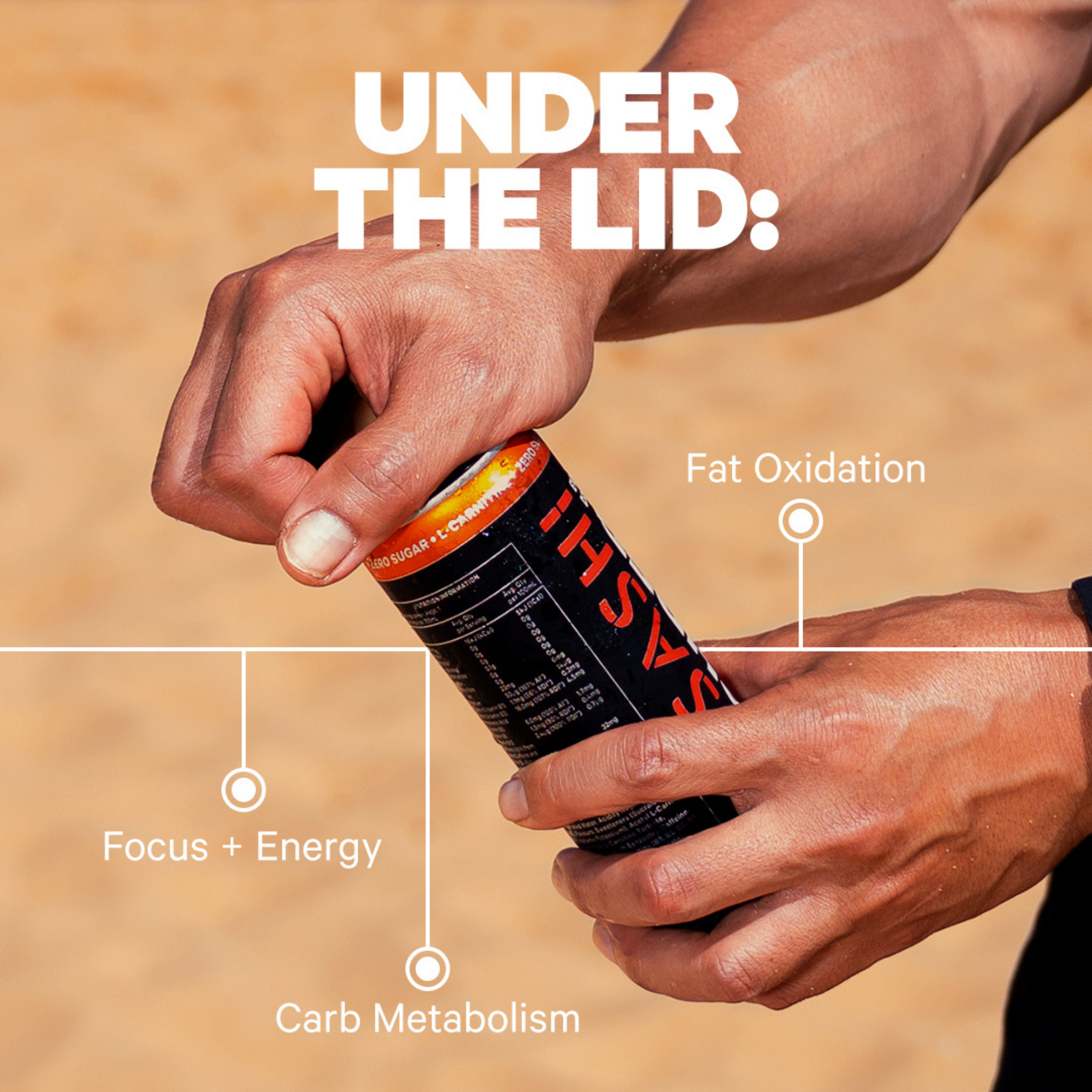 Musashi Energy Drink Shred Energy Drink 355ml - 12 Pack