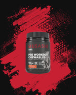 Musashi Pre workout Chewables Under the lid